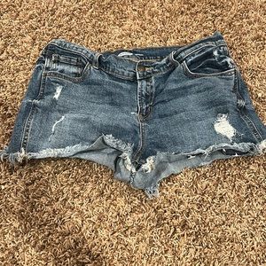 Old Navy Boyfriend Cut Off Denim Shorts-Size 10